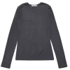 Amomento Round T-Shirts Charcoal