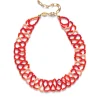 Anni Lu Tattoo Choker Bright Red