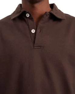 Another Aspect Polo Shirt 1.0 Antique Brown