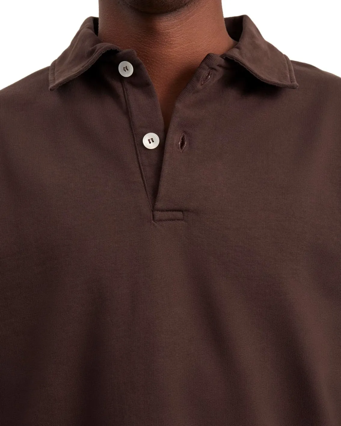 Another Aspect Polo Shirt 1.0 Antique Brown