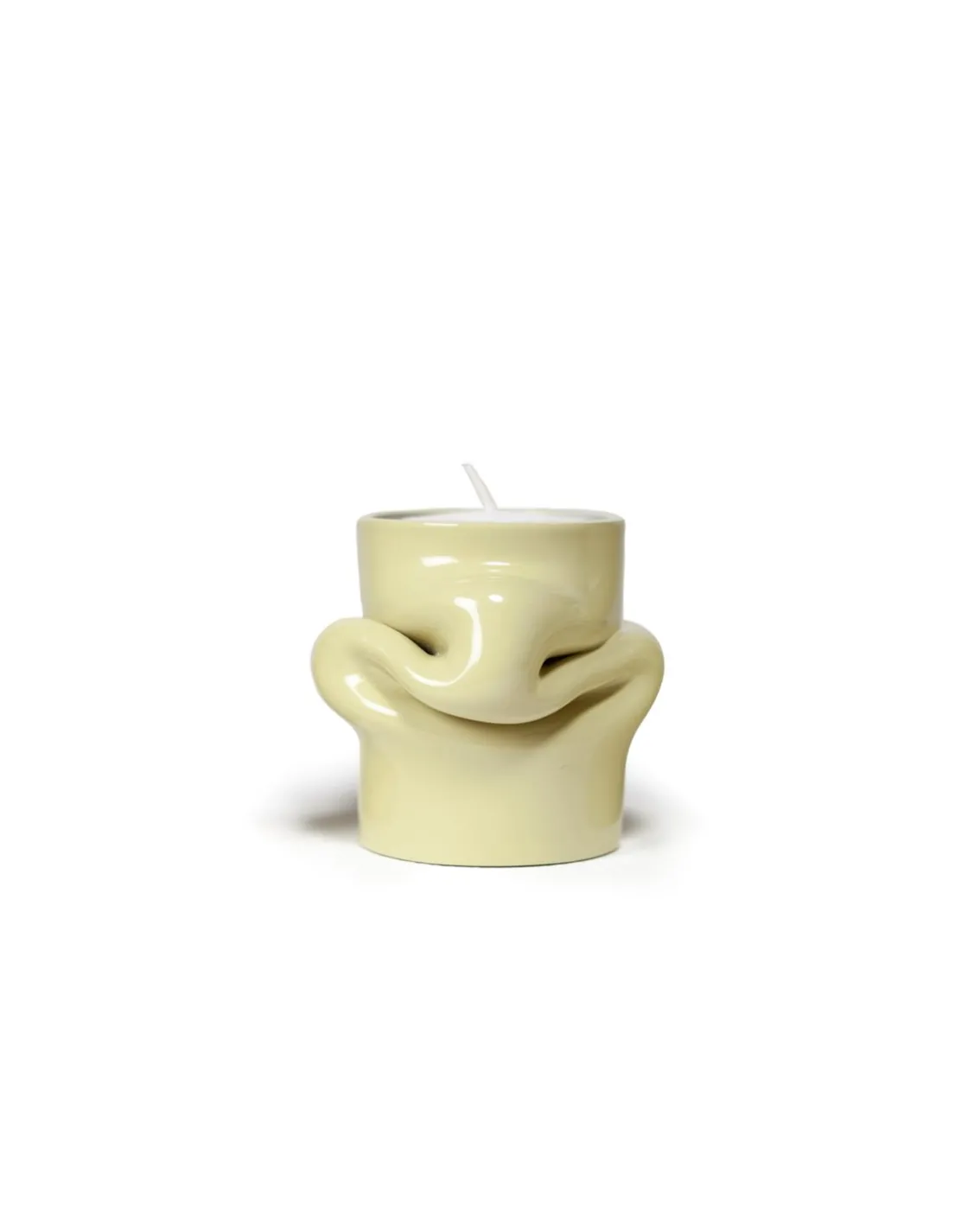 AOT Studio Mondo Tea Light Holder Pale Green