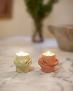 AOT Studio Mondo Tea Light Holder Pale Green