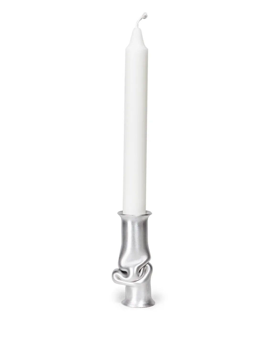 AOT Studio Solo Candle Holder Brushed Aluminium