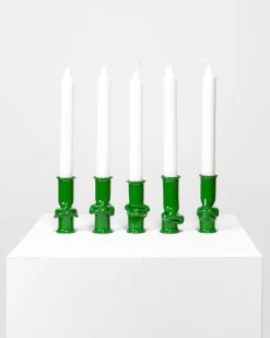 AOT Studio Solo Candle Holder Grass Green