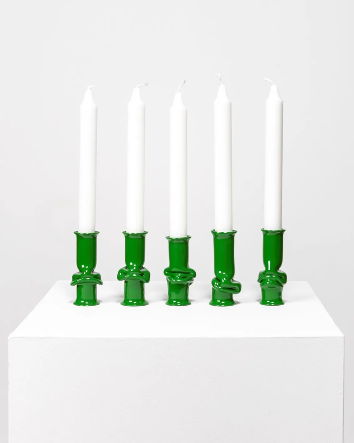 AOT Studio Solo Candle Holder Grass Green