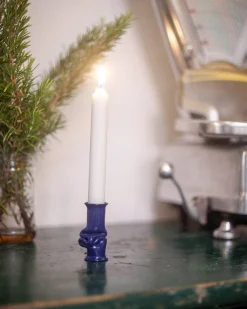 AOT Studio Solo Candle Holder Midnight Blue