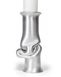 AOT Studio Solo Candle Holder Brushed Aluminium