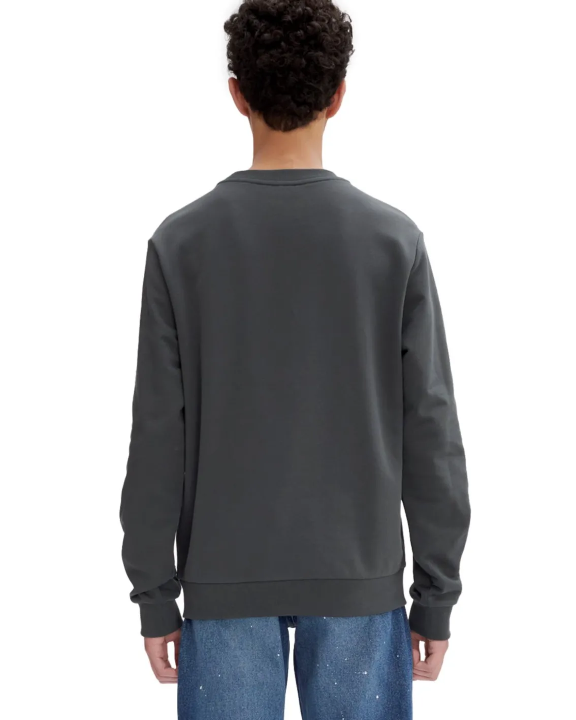 A.P.C. Rue Madame Sweatshirt Anthracite/Rose