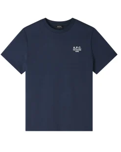 A.P.C. Rue Madame T-Shirt Dark Navy/Ecru