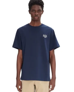A.P.C. Rue Madame T-Shirt Dark Navy/Ecru