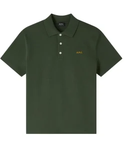 A.P.C. Standard Polo Dark Greey/Yellow