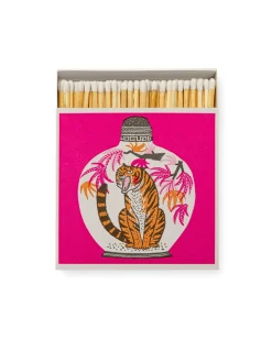 Archivist Charlotte Farmer Tiger Match Box