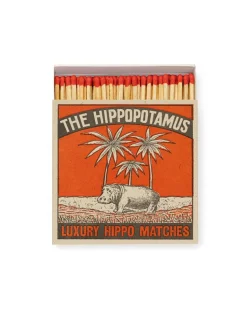 Archivist Hippo Match Box