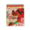 Archivist Tiger With Peony Match Box
