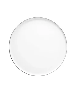 Asa Selection Dessert Plate Black Rim White