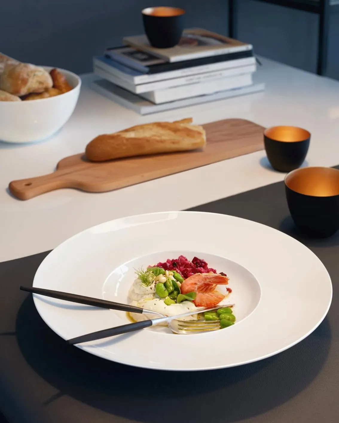Asa Selection Large Gourmet Plate White