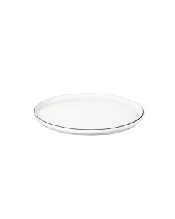 Asa Selection Small Plate Black Trim White