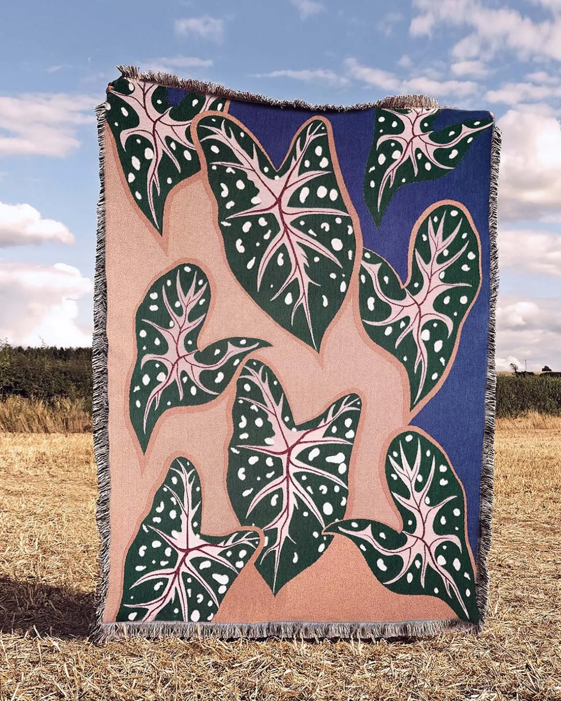 Atelier Yuchi Exotica Woven Blanket
