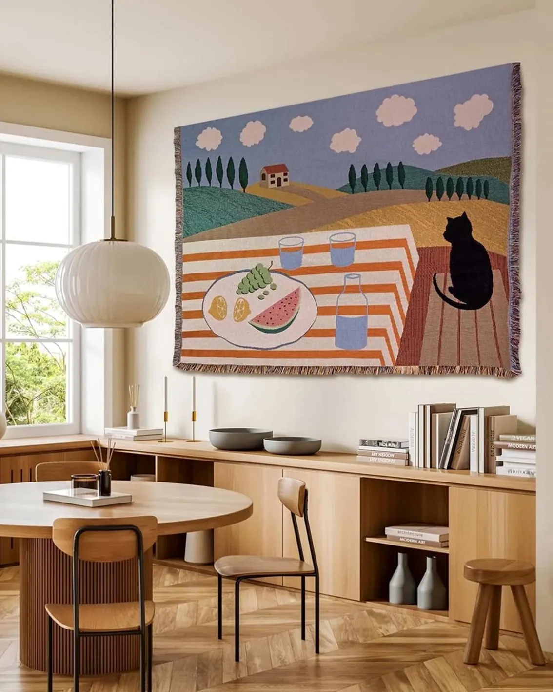 Atelier Yuchi Tuscan Harmony Woven Blanket