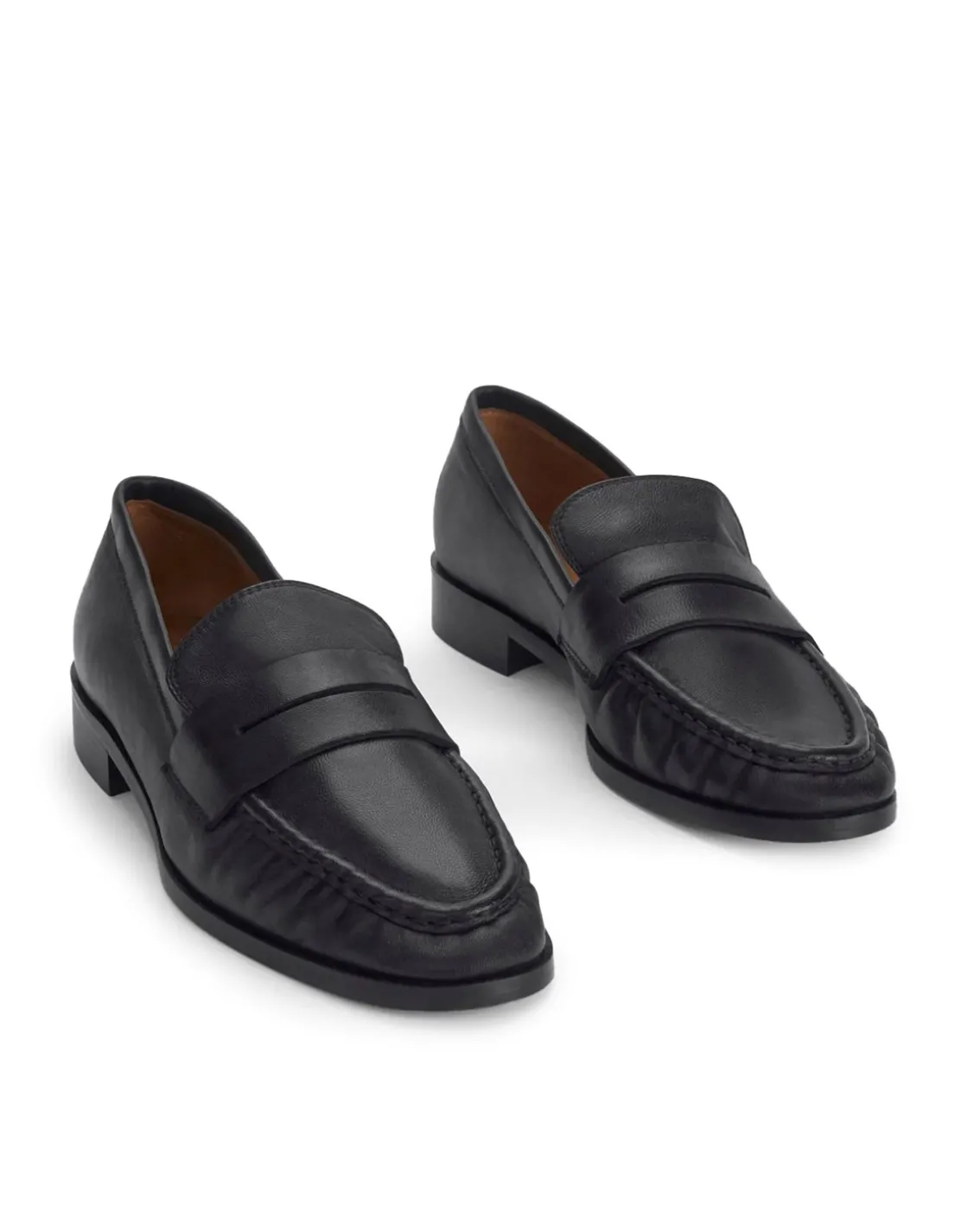 ATP Atelier Airola Loafers Black Nappa