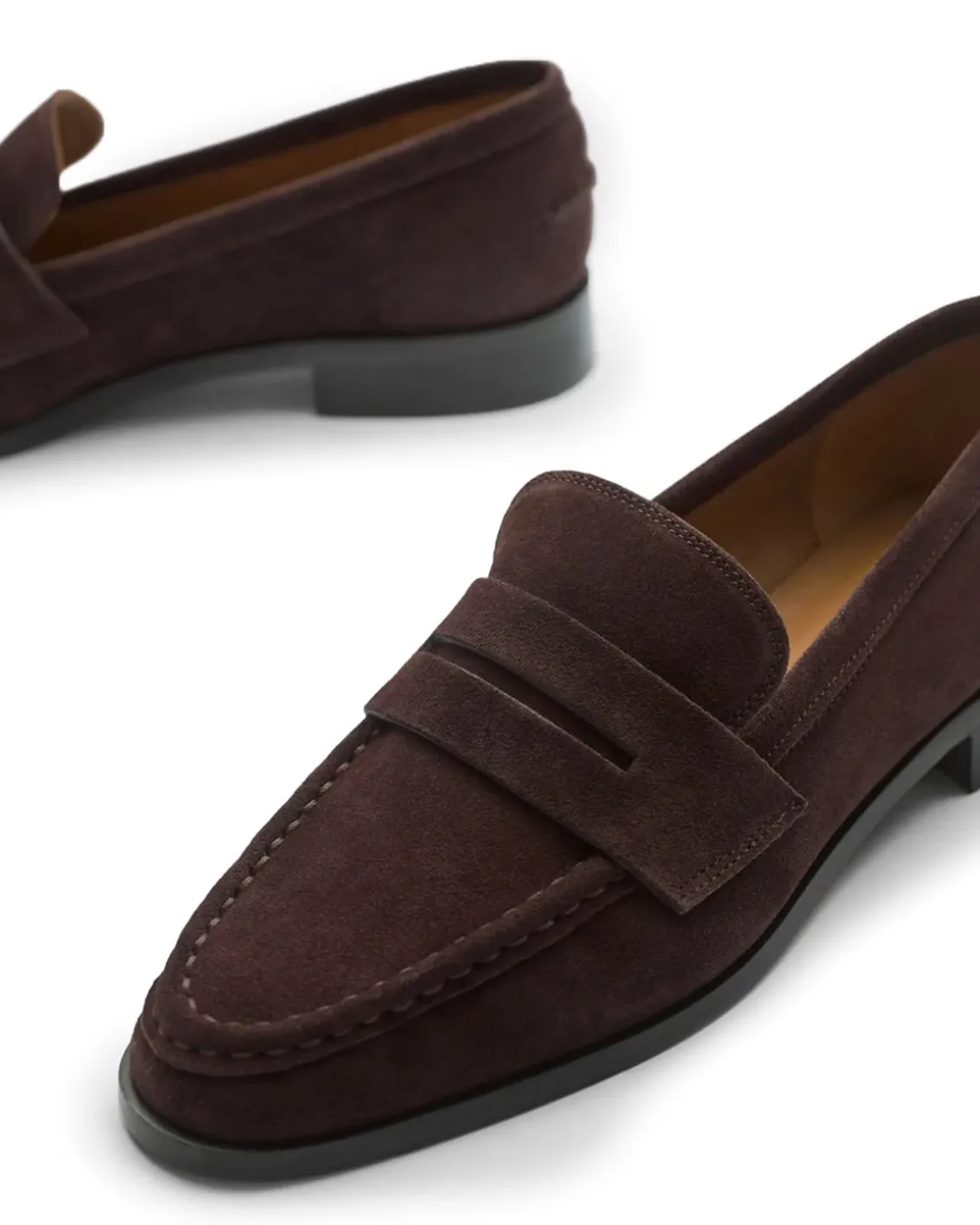 ATP Atelier Airola Loafers Walnut Suede