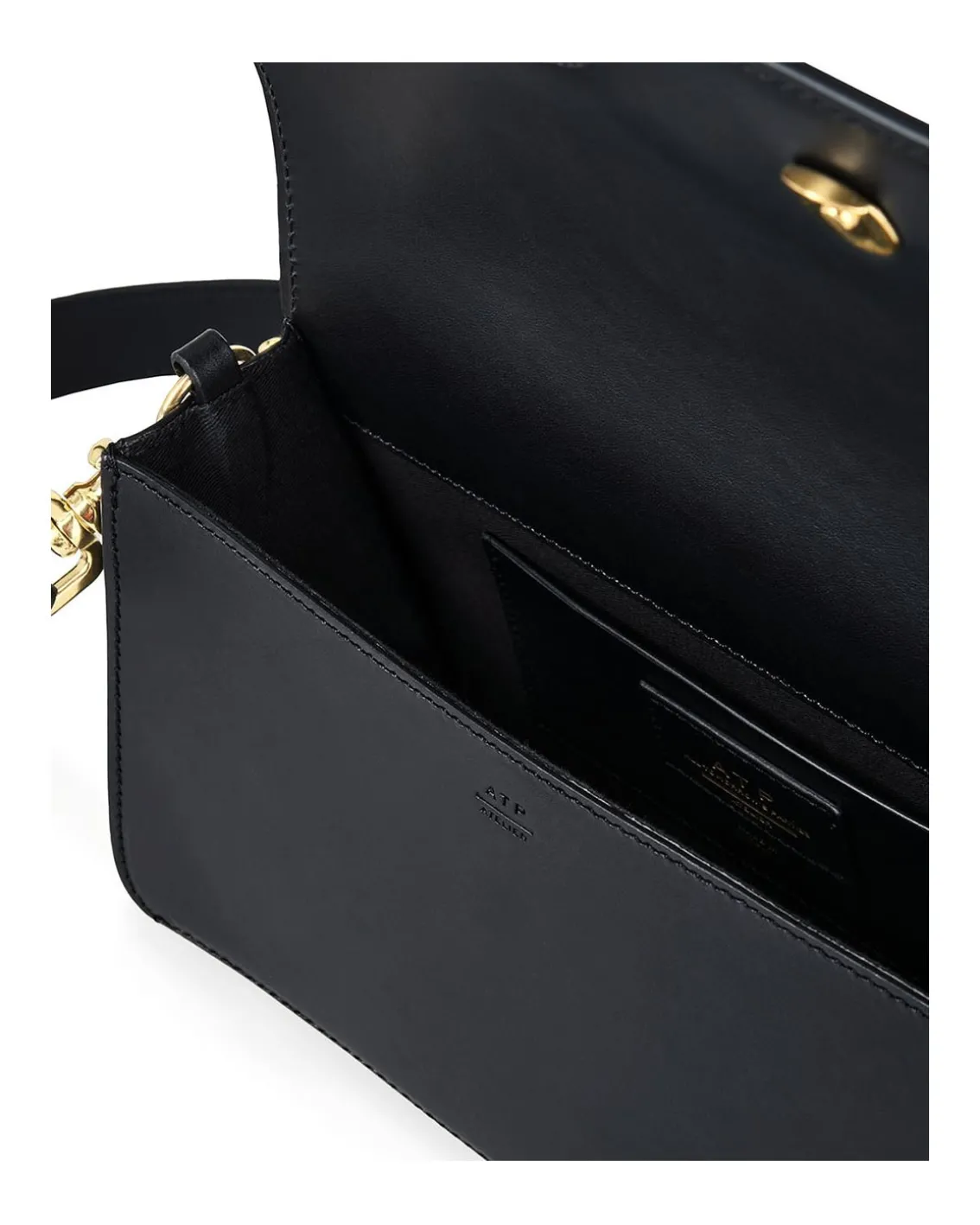 ATP Atelier Assisi Shoulder Bag Black