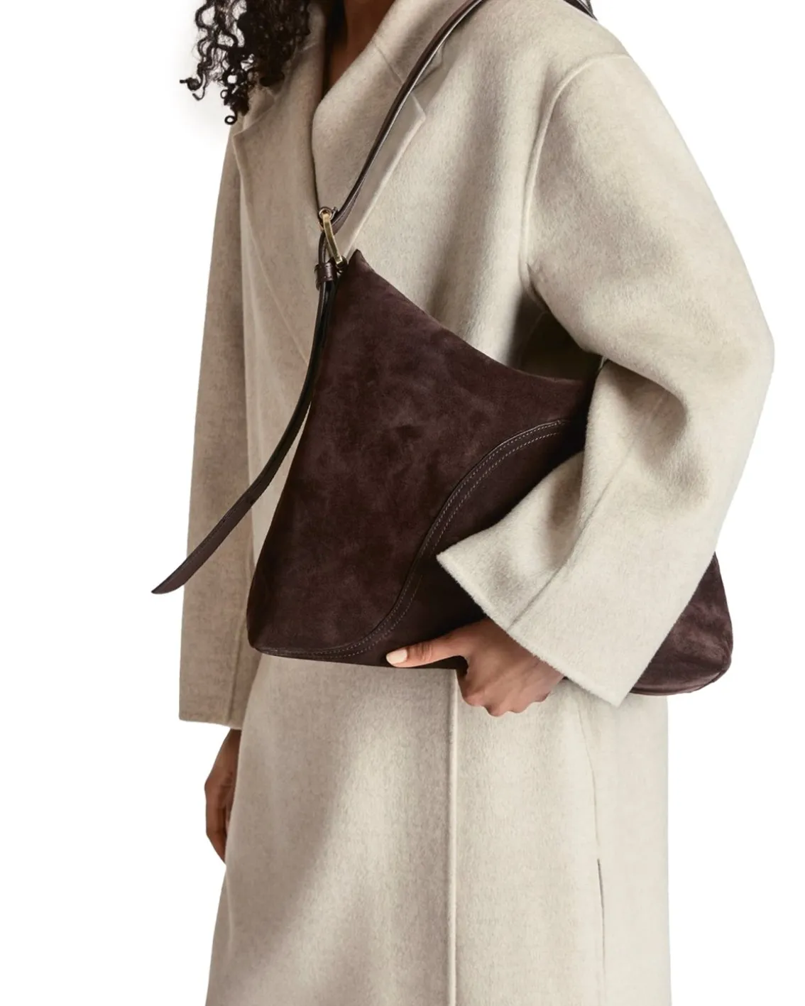 ATP Atelier Bassano Tote Bag Walnut Suede