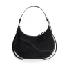 ATP Atelier Liveri Small Hobo Bag Black Suede
