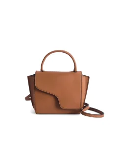ATP Atelier Montalcino Mini Handbag Brandy