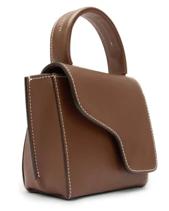 ATP Atelier Montalcino Mini Handbag Cannella/Contrast Stitch