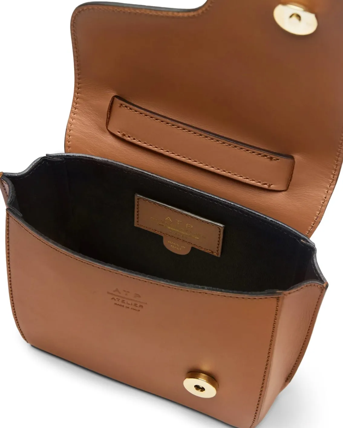 ATP Atelier Montalcino Mini Handbag Brandy