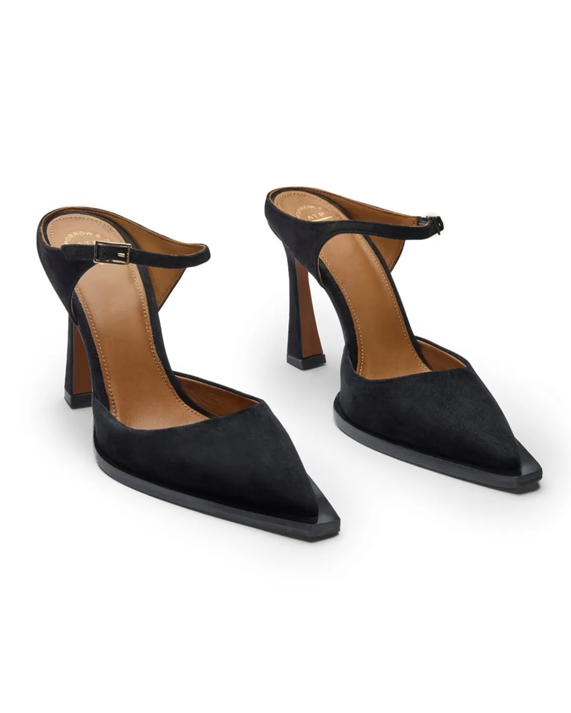 ATP Atelier Zimella Pumps Black Suede
