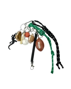 Ball Sports Bag Charm Set Multi