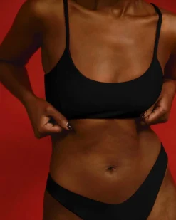 Bare Cleo Bikini Top Black