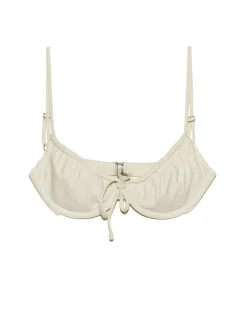 Bare Kim Bikini Top Avorio