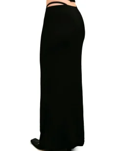 Bare Nora Maxi Skirt Black