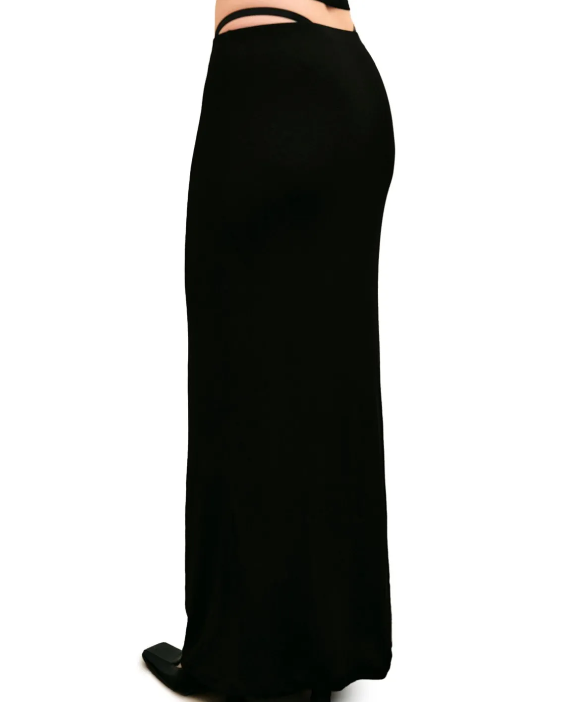 Bare Nora Maxi Skirt Black