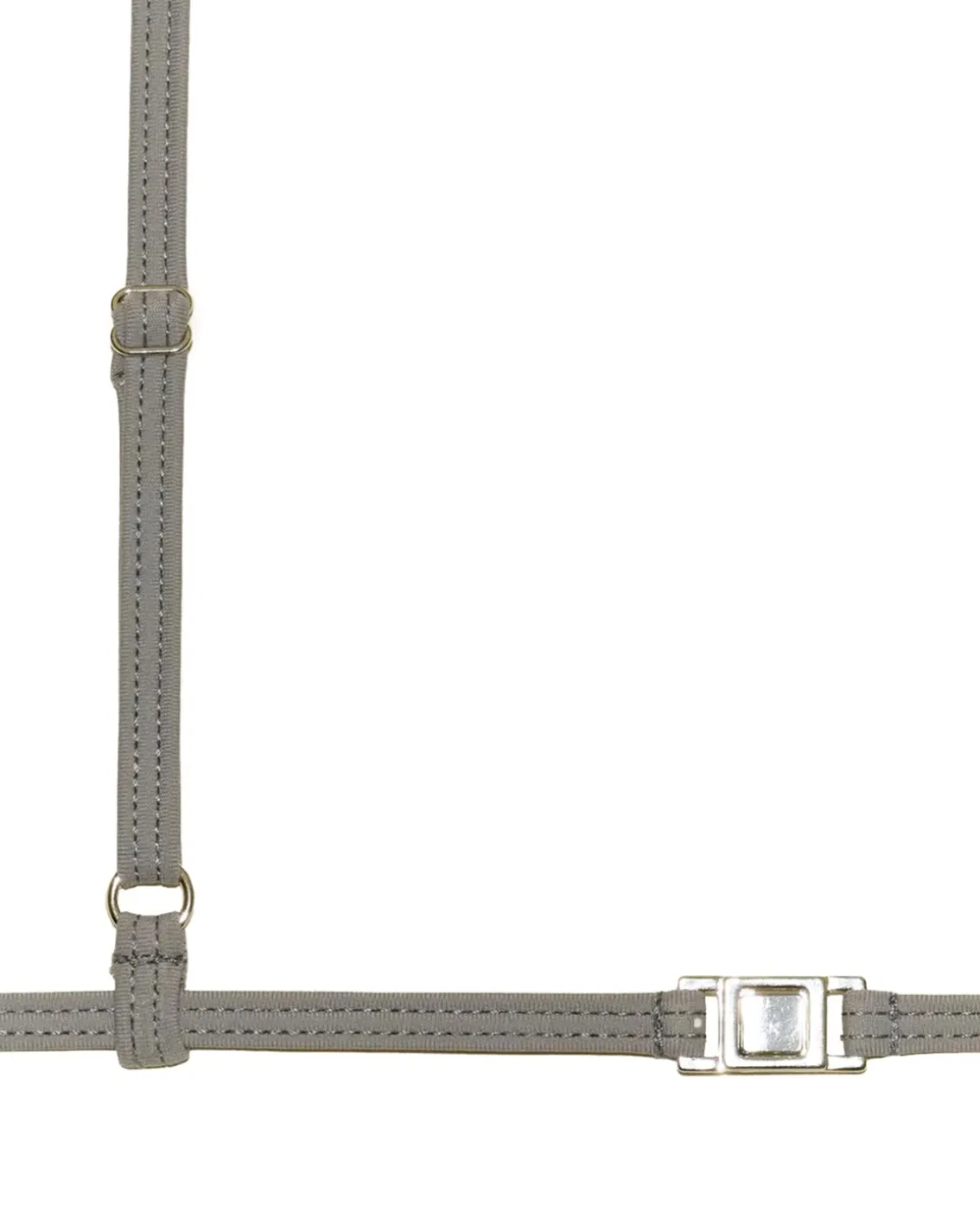 Bare Trin Bikini Top Grey