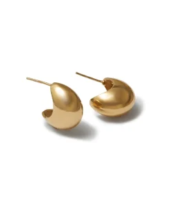 Blue Billie Bubble Earrings Gold