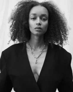 Blue Billie Fat Collect Necklace Silver