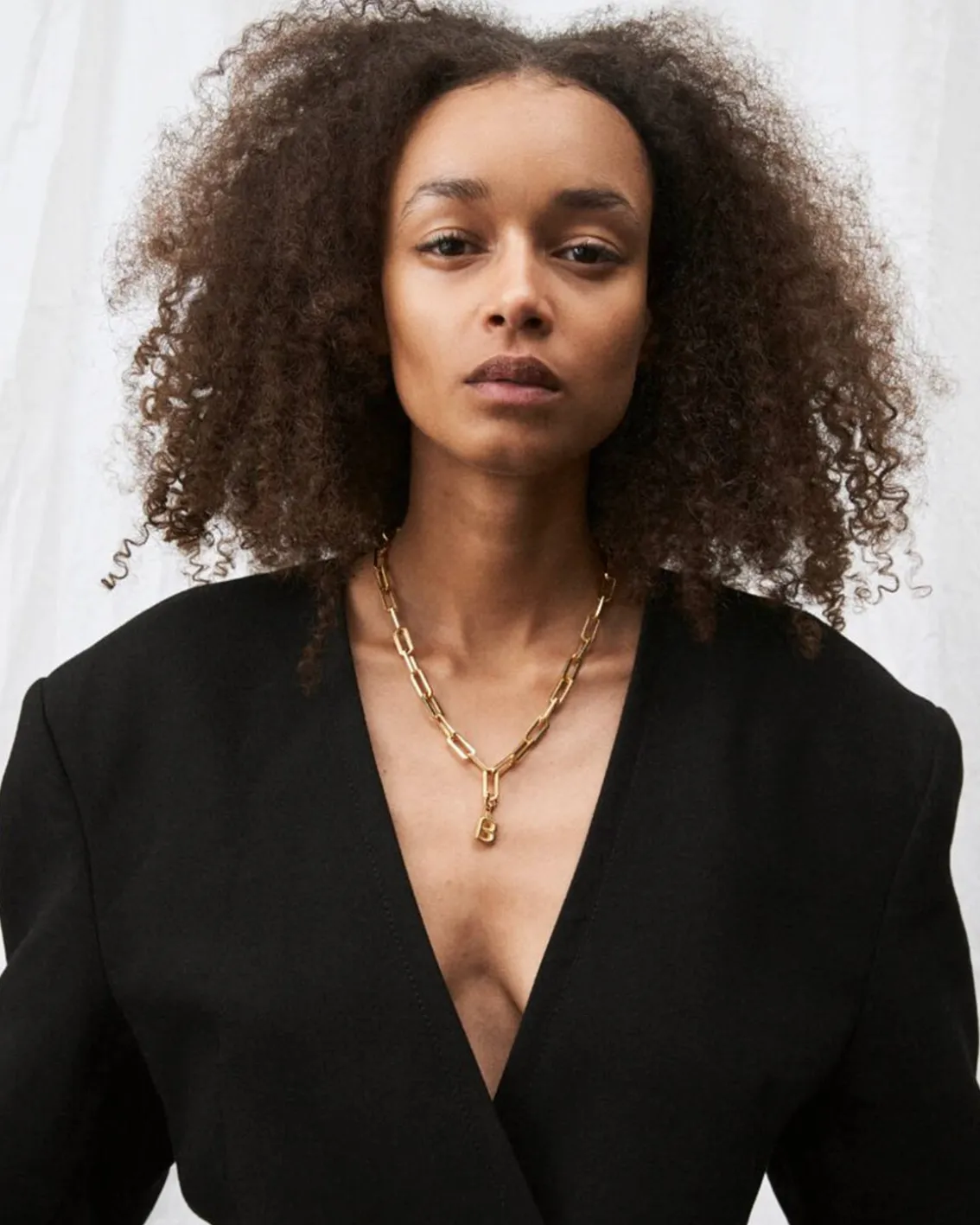 Blue Billie Fat Collect Necklace Gold