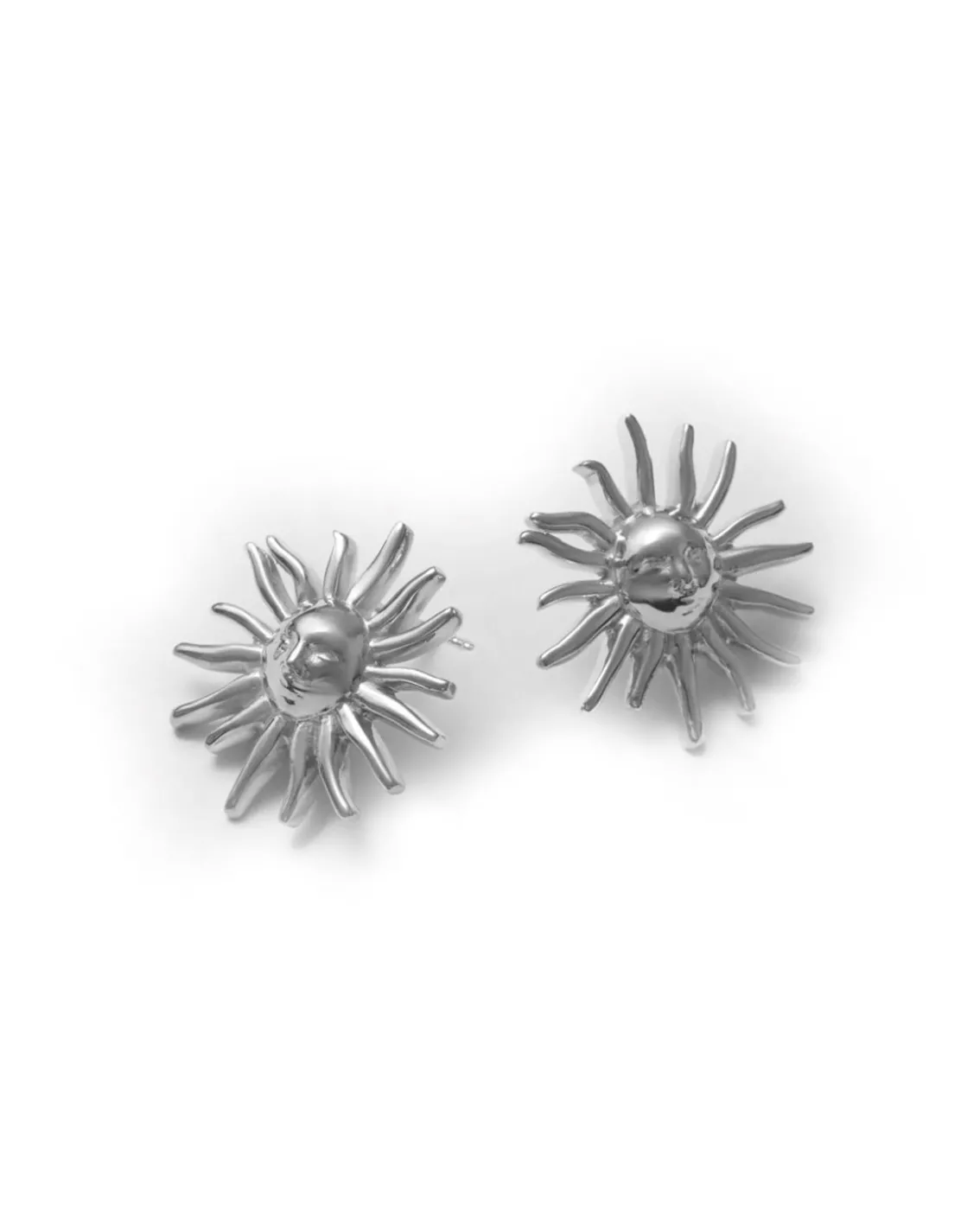 Blue Billie Helios Earrings Silver