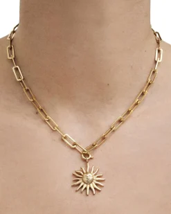 Blue Billie Helios Symbol Gold