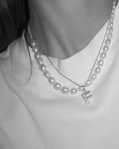 Blue Billie Helium Letter Silver