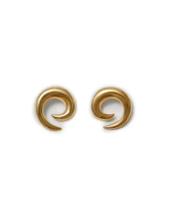 Blue Billie Mini Saturn Earrings Gold
