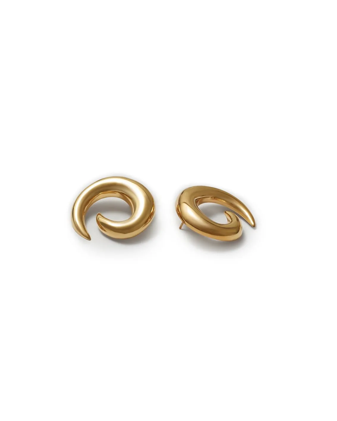 Blue Billie Mini Saturn Earrings Gold