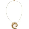 Blue Billie Mini Saturn Necklace Gold