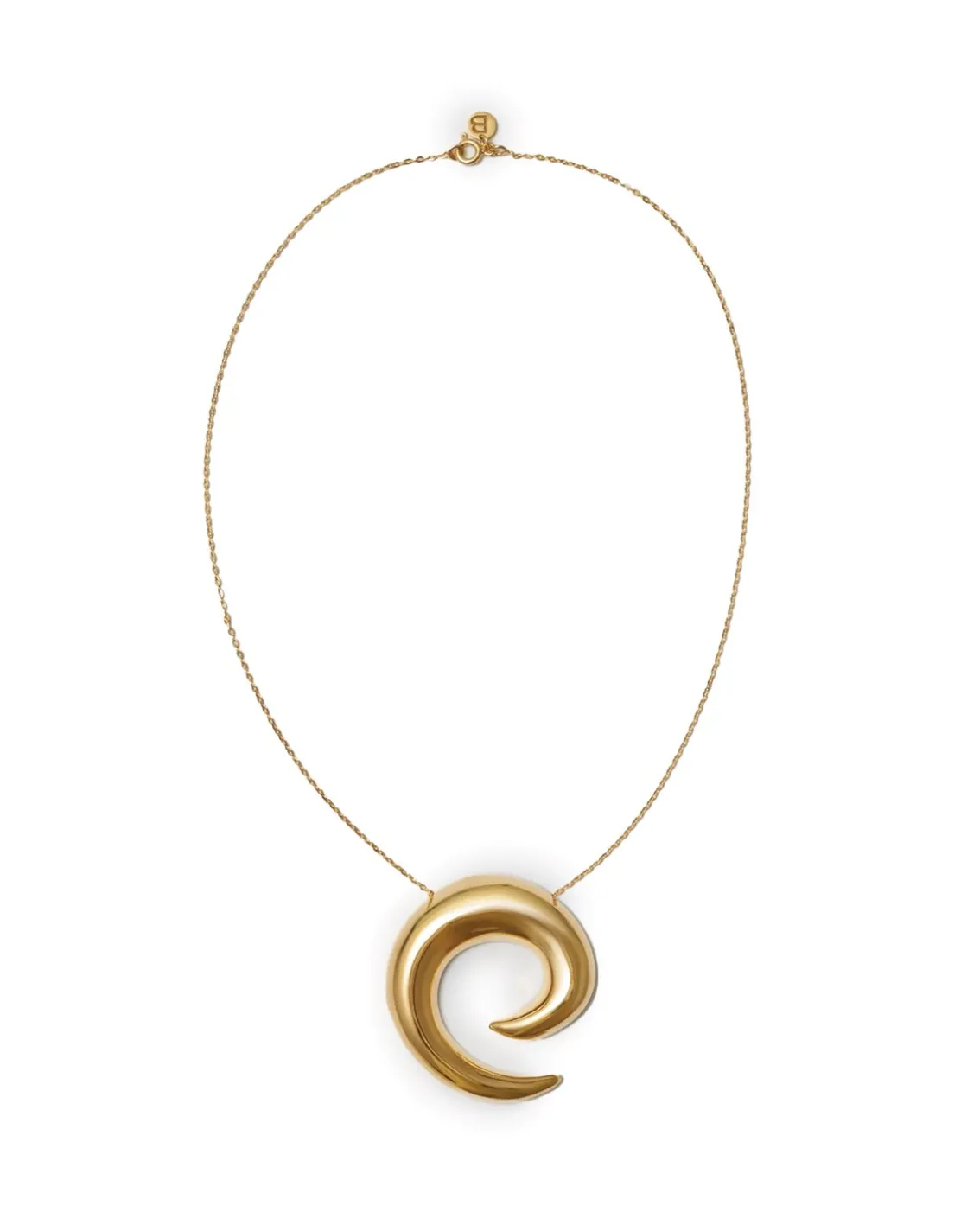 Blue Billie Mini Saturn Necklace Gold