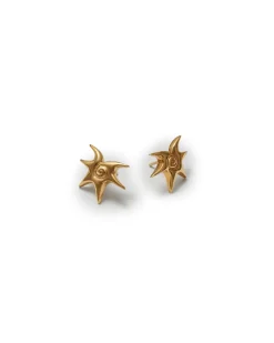 Blue Billie Mini Solar Earrings Gold