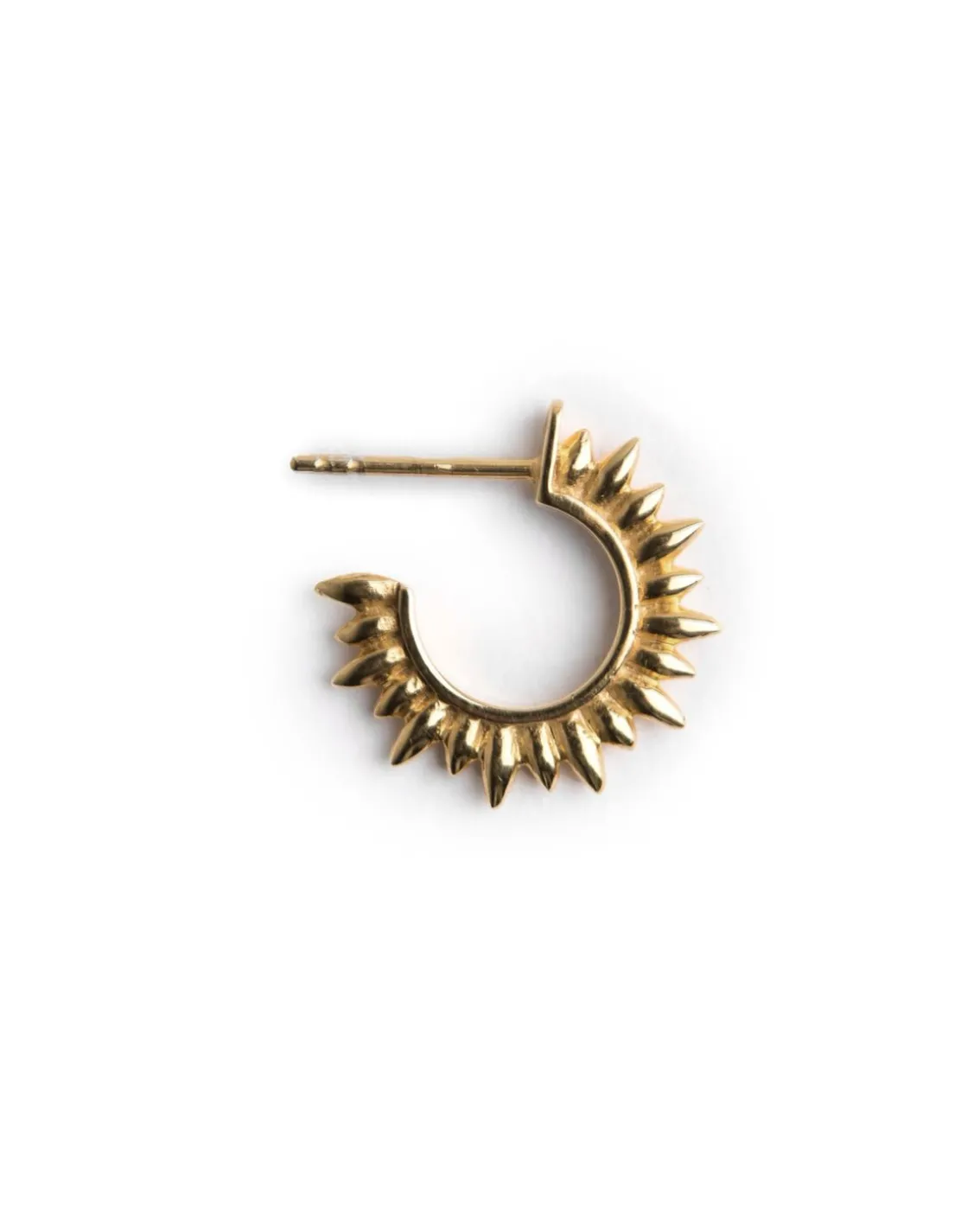 Blue Billie Mini Sun Hoop Gold